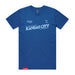 MAS Kansas City Wheelchair Softball Slant Bright Royal T-Shirt on a white background