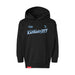 MAS Kansas City Wheelchair Softball Slant Toddler Black Hoodie on a white background