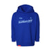 MAS Kansas City Wheelchair Softball Slant Toddler Royal Hoodie on a white background