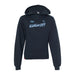 MAS Kansas City Wheelchair Softball Slant Youth Navy Hoodie on a white background