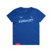 MAS Kansas City Wheelchair Softball Slant Youth Royal T-Shirt on a white background