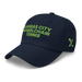 Front left angle of the MAS Kansas City Advantage Wheelchair Tennis Navy Dad Hat against a white background