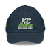 Front angle of the MAS Kansas City Advantage Wheelchair Tennis Wordmark Navy Youth Dad Hat against a white background