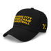 Front left angle of the MAS Kansas City Kings Wheelchair Basketball Black Dad Hat against a white background