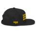 Right side angle of the MAS Kansas City Kings Wheelchair Basketball Black Flat Bill Snapback against a white background