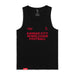 MAS Kansas City Wheelchair Football Black & Red Tank Top on a white background