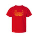 MAS Kansas City Wheelchair Football Toddler Red & Gold T-Shirt on a white background