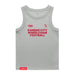 MAS Kansas City Wheelchair Football Women's Grey & Red Organic Tank Top on a white background