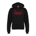 MAS Kansas City Wheelchair Football Youth Black & Red Hoodie on a white background