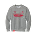 MAS Kansas City Wheelchair Football Youth Heather Grey & Red Crewneck Sweatshirt on a white background