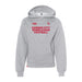 MAS Kansas City Wheelchair Football Youth Heather Grey & Red Hoodie on a white background