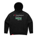 Midwest Adaptive Sports I Love Somebody at MAS Women's Black Modern Hoodie on a white background