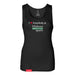 Midwest Adaptive Sports I Love Somebody at MAS Women's Black Slim Micro Rib Tank Top on a white background