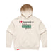 Midwest Adaptive Sports I Love Somebody at MAS Women's Ecru Modern Hoodie on a white background
