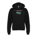 Midwest Adaptive Sports I Love Somebody at MAS Youth Black Hoodie on a white background