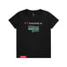 Midwest Adaptive Sports I Love Somebody at MAS Youth Black T-Shirt on a white background