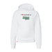 Midwest Adaptive Sports I Love Somebody at MAS Youth White Hoodie on a white background