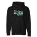 Midwest Adaptive Sports Logo Black Hoodie on a white background
