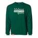 Midwest Adaptive Sports Logo Dark Green Crewneck Sweatshirt on a white background