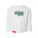 Midwest Adaptive Sports Logo Toddler White Long Sleeve T-Shirt on a white background