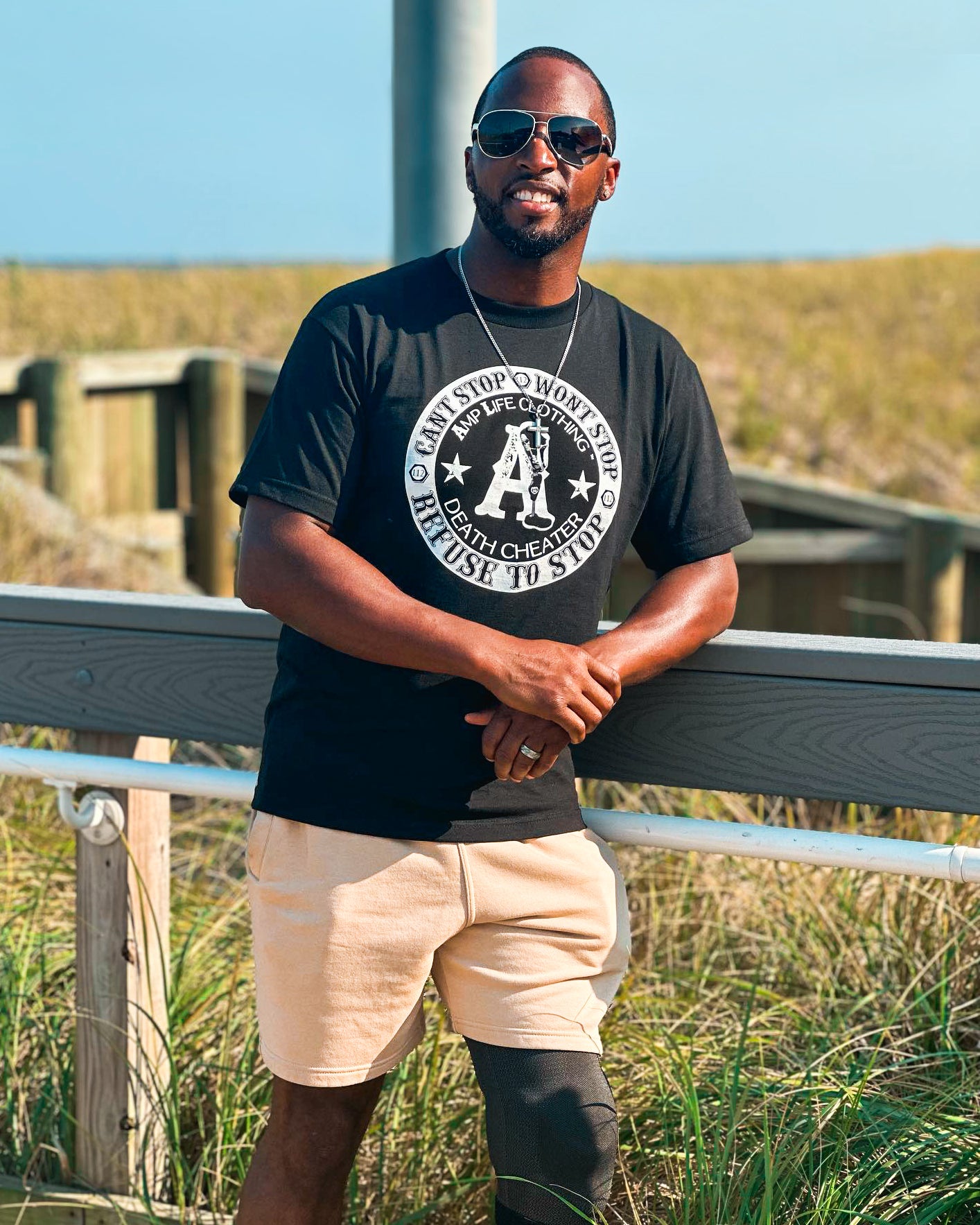 Portrait of Team Amplife® Ambassador Michael Braxton Jr.