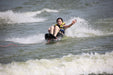 MAS Day at the Lake participant water skiing on the lake