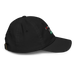 Right angle of the Midwest Adaptive Sports I Love Somebody at MAS Black Youth Dad Hat against a white background