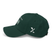 Left angle of the Midwest Adaptive Sports I Love Somebody at MAS Spruce Dad Hat against a white background