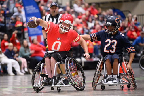 Midwest Adaptive Sports athletes participating in adaptive sports programming in Kansas City