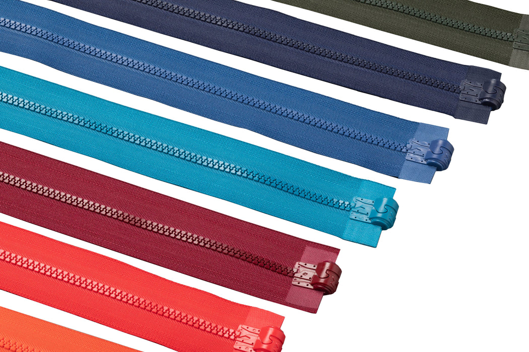 MagZip in various colors on a white background