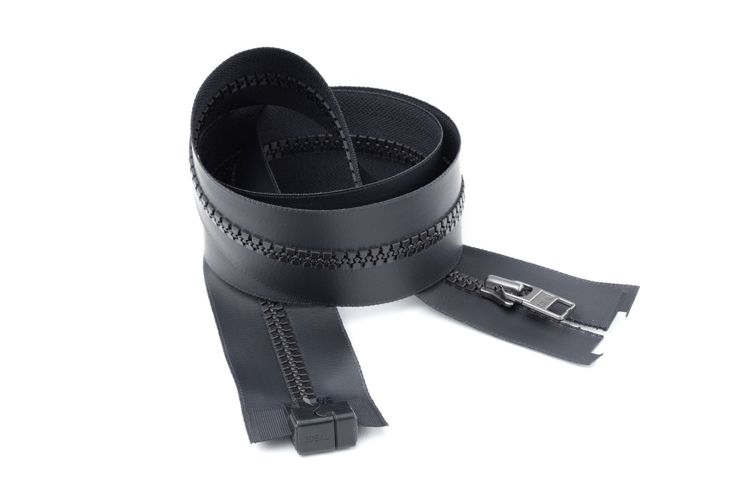 MagZip Water Resistant Magnetic Zipper Square #8 on a white background