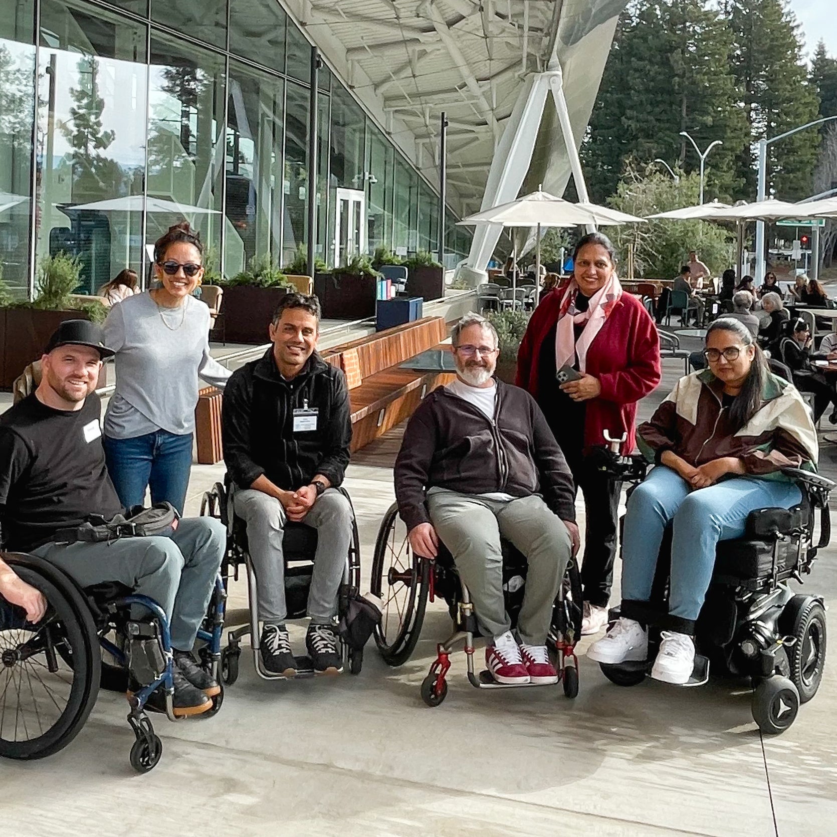 NorCal SCI group portrait at Google Huddle.