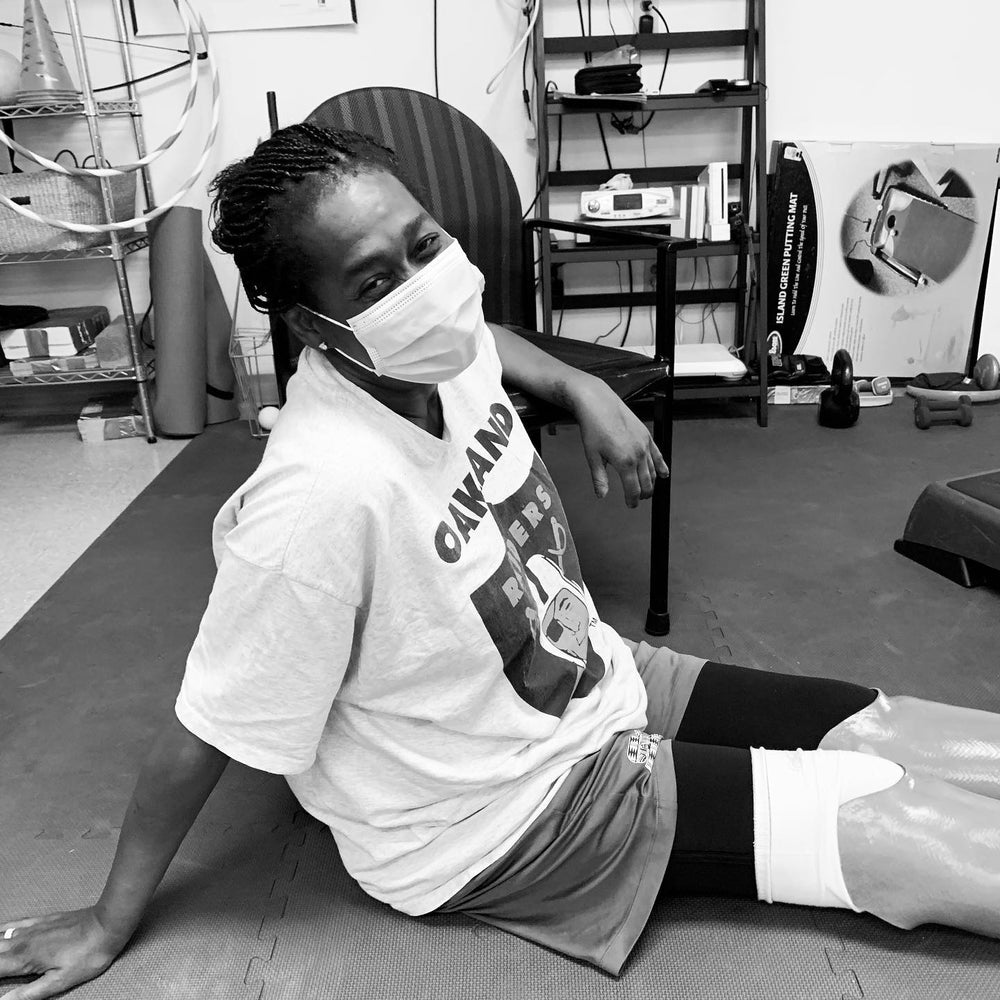 Portrait of Leticia, a patient of Prosthetic Solutions.