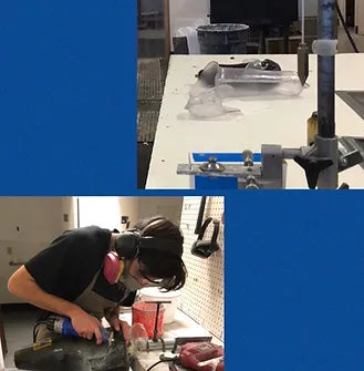 Prosthetic production at Prosthetic Solutions.