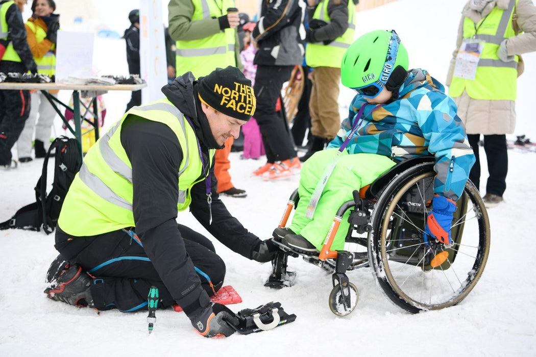 Wheel Blades S- Wheelchair skis for snow and sand (pair)