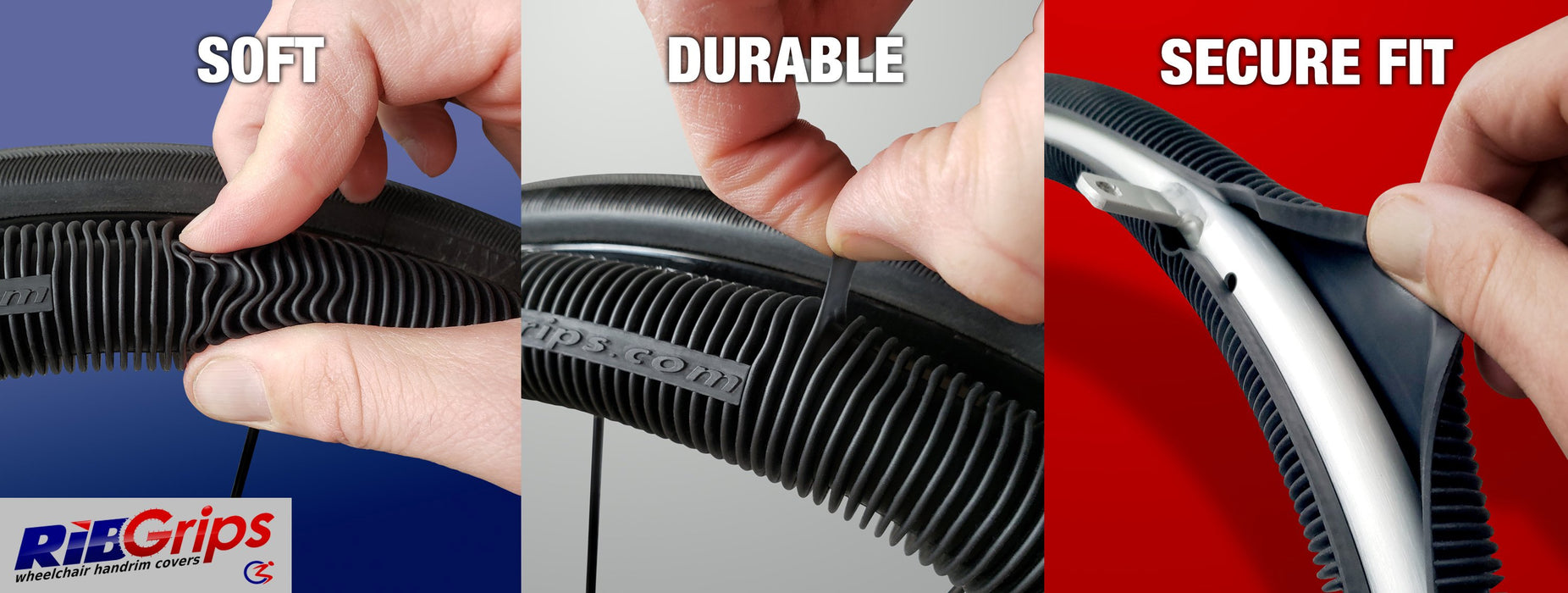 RibGrips Handrim Covers (Pair)
