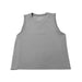 Sense-ational You Adjustable Compression Sensory Youth Undershirt Tank Top grey on a white background