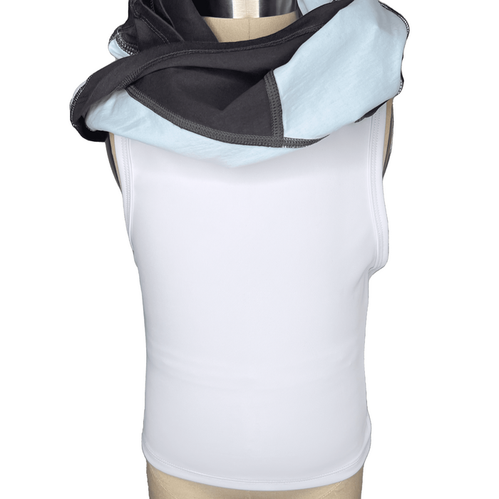 Front of Sense-ational You Compression Lined Youth T-Shirt showing the compression on a white background