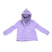 Sense-ational You QuietSense Sound Reducing Sensory Lilac Youth Hoodie on a white background
