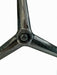 C7 Concepts, Tri-Spoke 20in Race Chair Front Wheel, Tubular