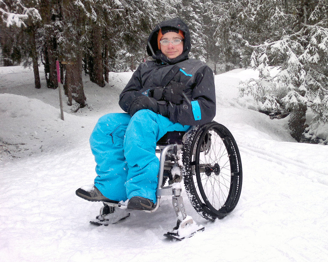 Wheel Blades S- Wheelchair skis for snow and sand (pair)