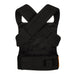 Back of WildBird Raven Aerial Buckle Baby Carrier on a white background