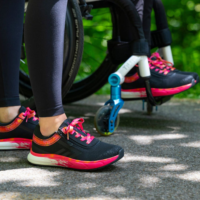 Women's Black/Fuchsia Fire BILLY Sport Inclusion