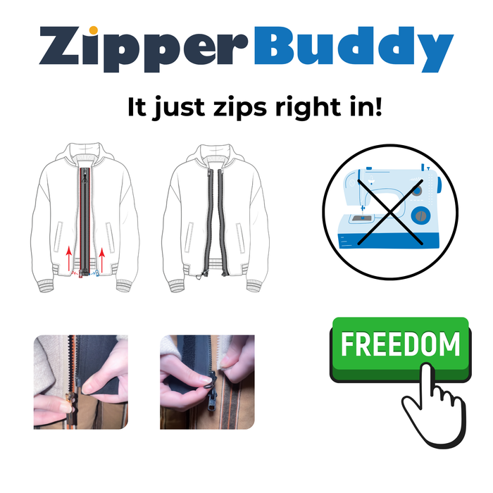 ZipperBuddy. It just zips right in!
