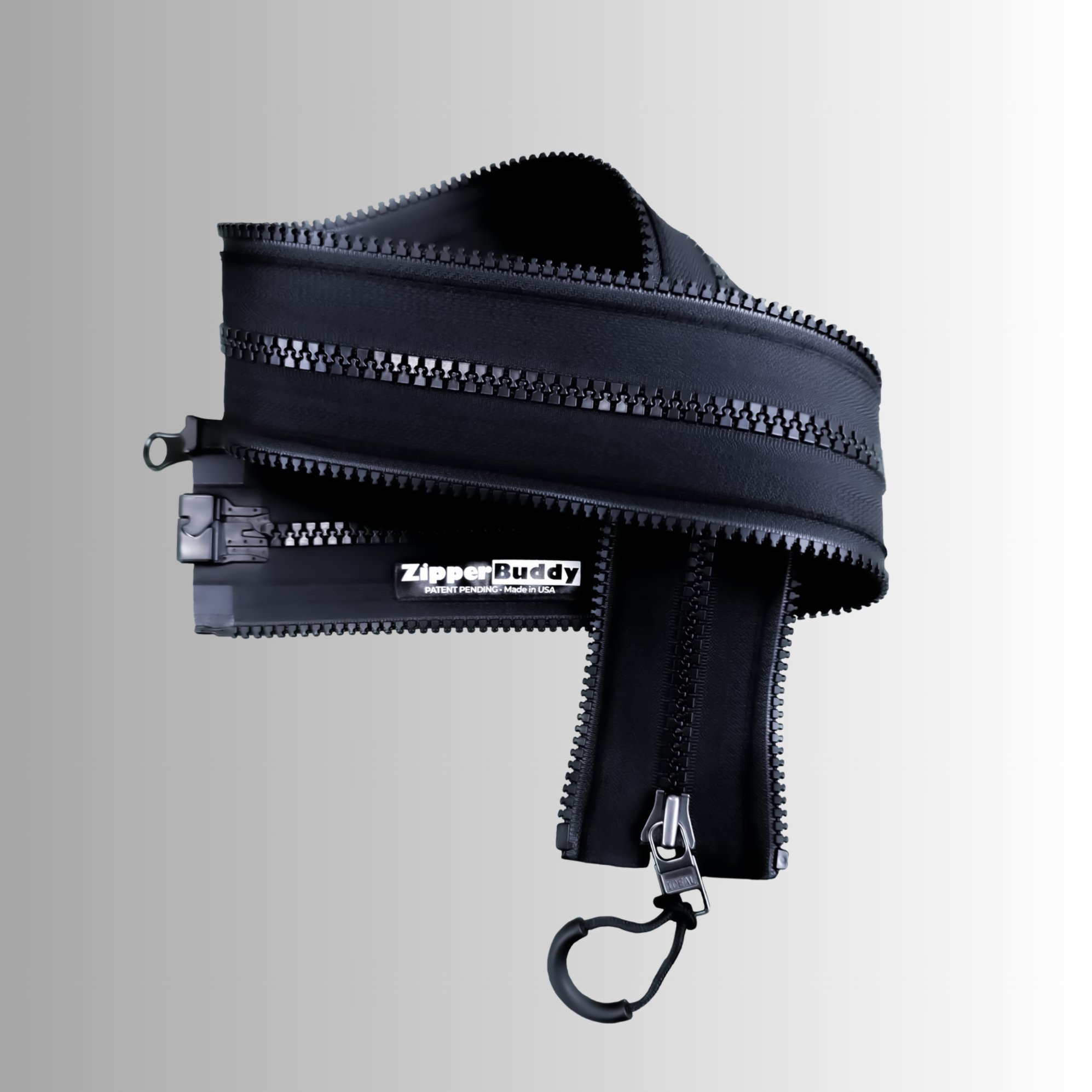 ZipperBuddy MagZip No-Sew Magnetic Zipper Jacket Closure Attachment ...