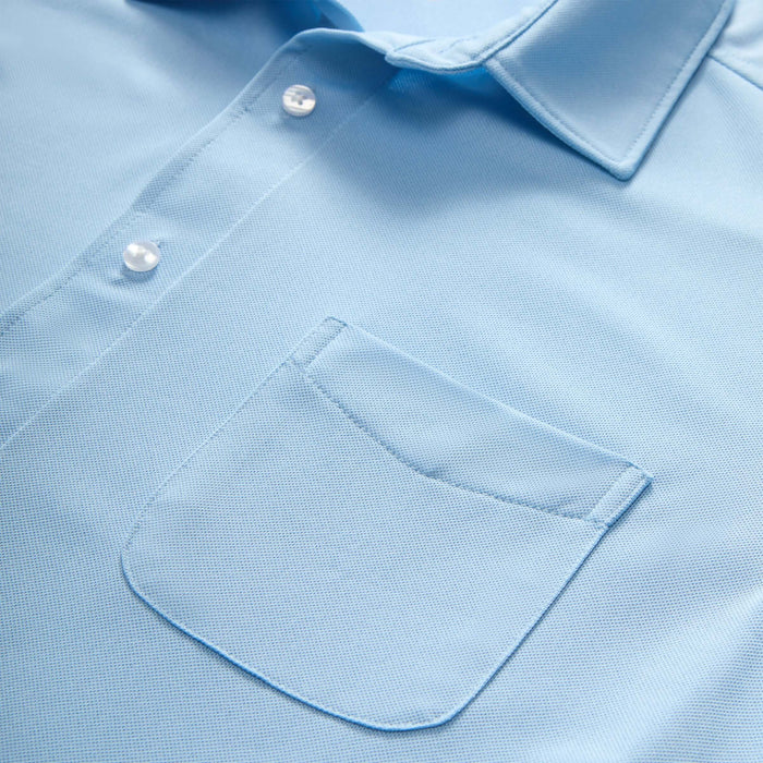 MagnaReady Adaptive Magnetic Front Cooling Carolina Blue Long Sleeve Shirt with Pocket