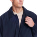 MagnaReady X Weatherproof Navy Golf Jacket with Magnetic Closures - lifestyle shot