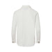 MagnaReady Magnetic Front Waffle Weave Casual Shirt with Dual Pockets in White - back view