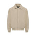 MagnaReady X Weatherproof Classic Golf Jacket with Magnetic Closures in New Stone - front view