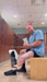 User testimonial in a gym session and the difference of the amount of sweat in the liner and on the skin with Ethnocare Underlay Transtibial Closed Prosthetic Sweat Management Device
